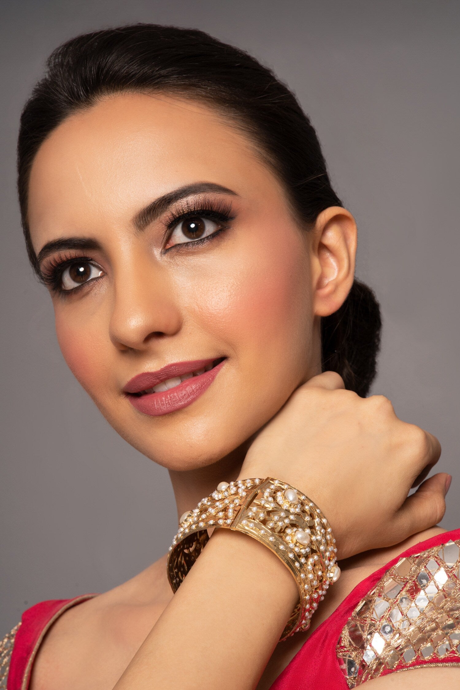 Irya Broad Jadau Bangle 