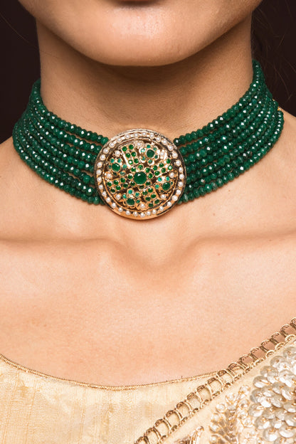Amya Jadau Choker Necklace 