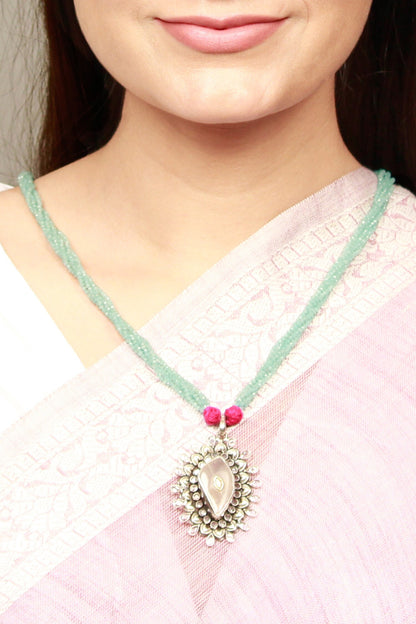 Handcrafted Pendant Drop Necklace 