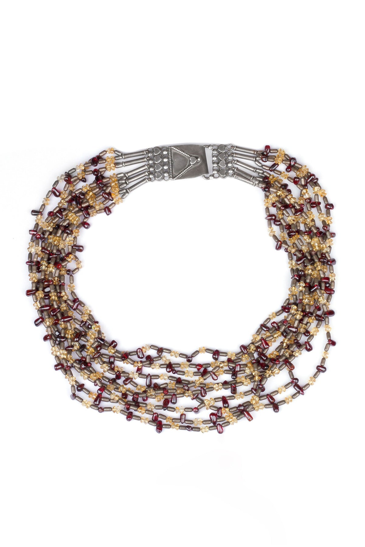 Shanaya Multi Stranded Beads Necklace 