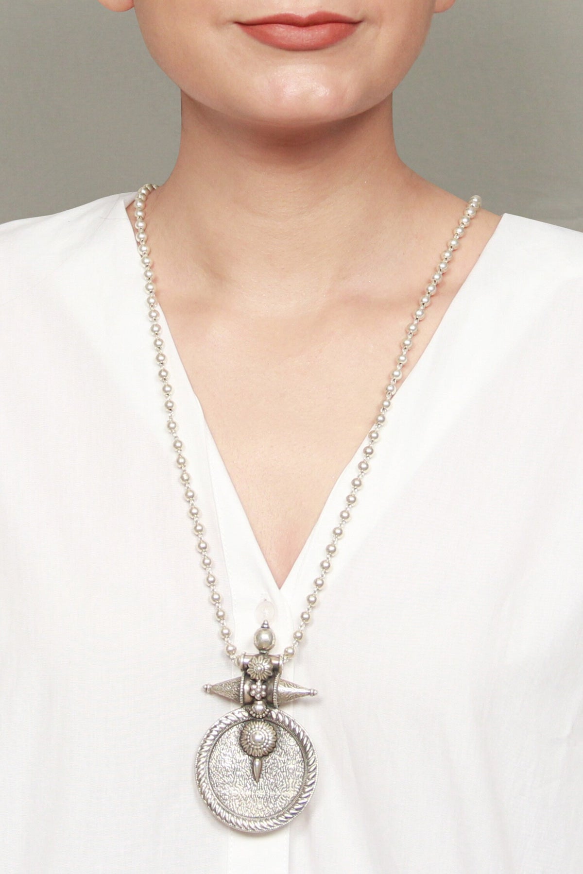 Rajasthani Round Mandaliya Necklace 