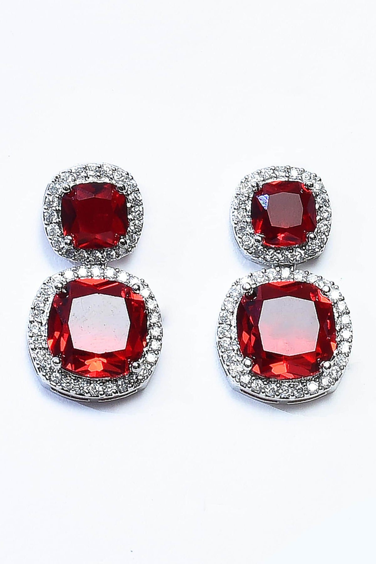American Diamond Encrusted Necklace Set 