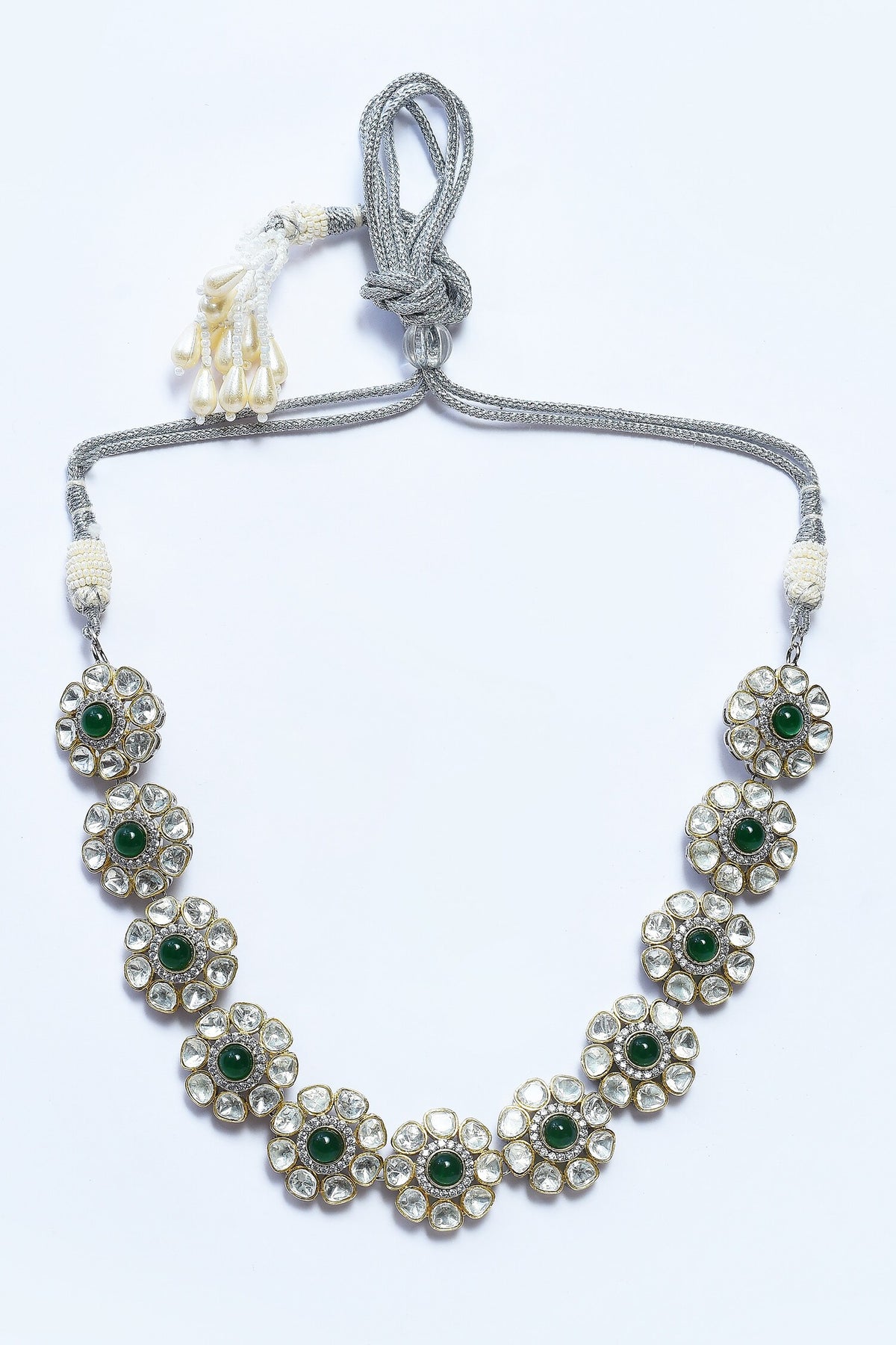 Bloom Kundan Embellished Choker Set 