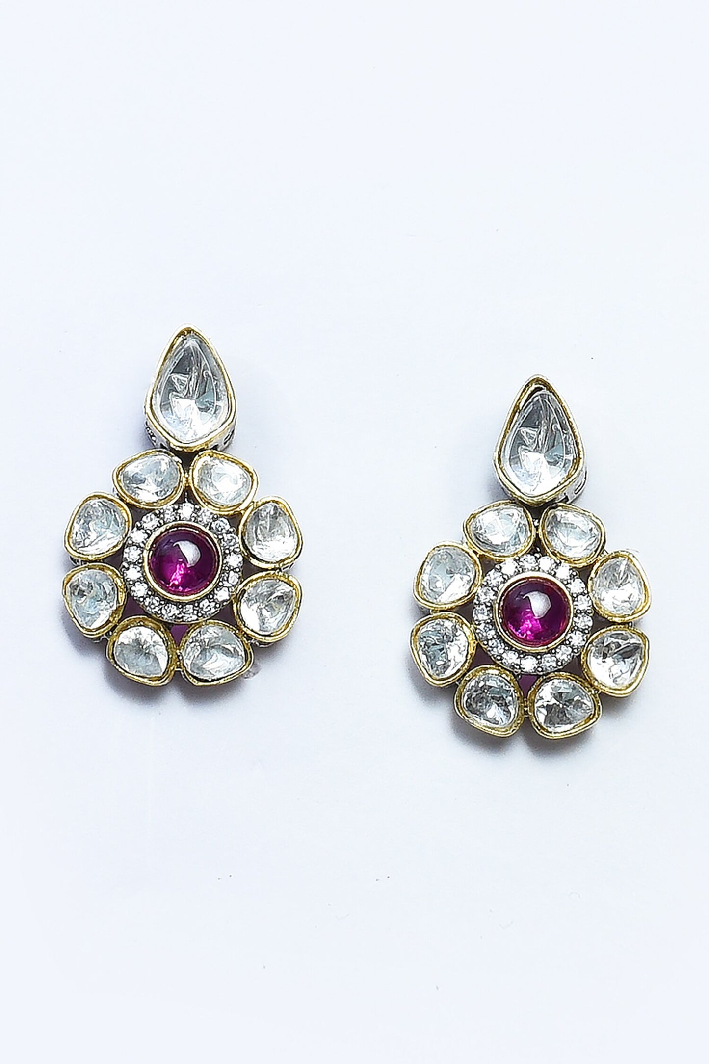 Blossom Kundan Embellished Choker Set 