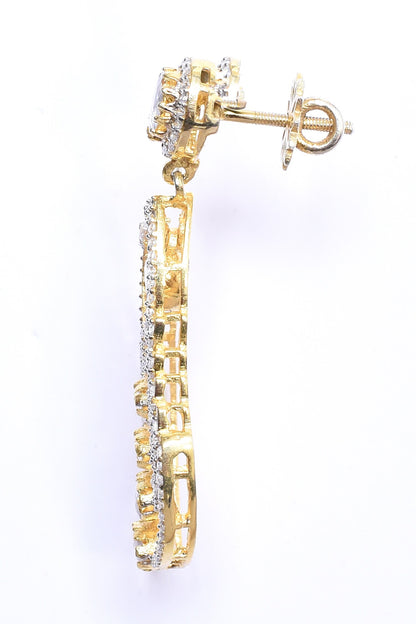 Embellished Tiered Drop Earrings 