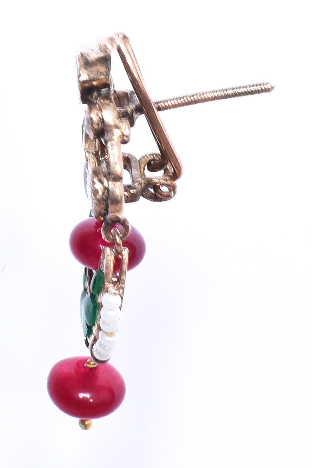 Crescent Embellished Earrings 