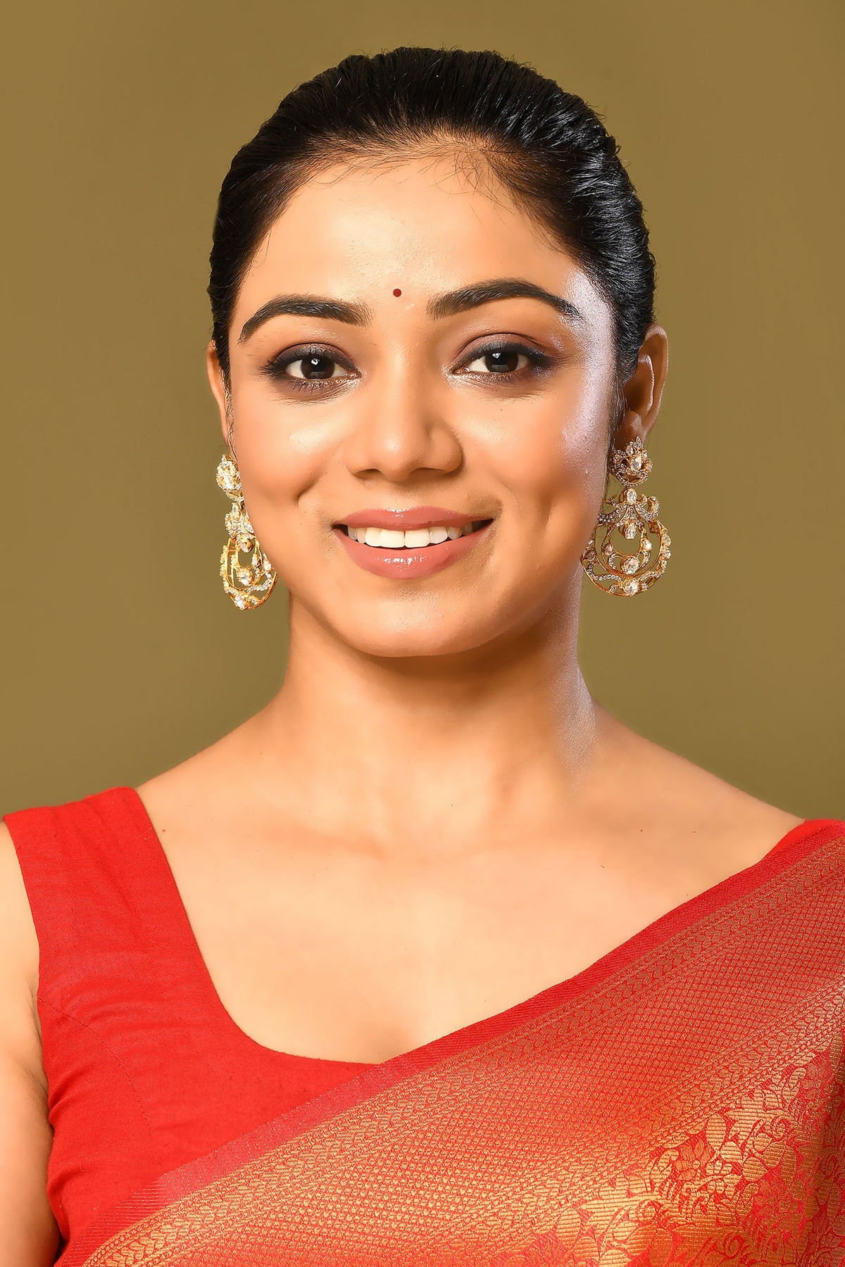 Embellished Chandbali Earrings 