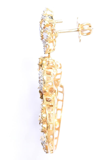Embellished Chandbali Earrings 