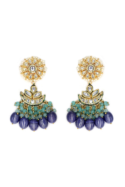 Sphere Stones Embellished Necklace Set 