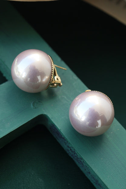 Pearl Embellished Studs 