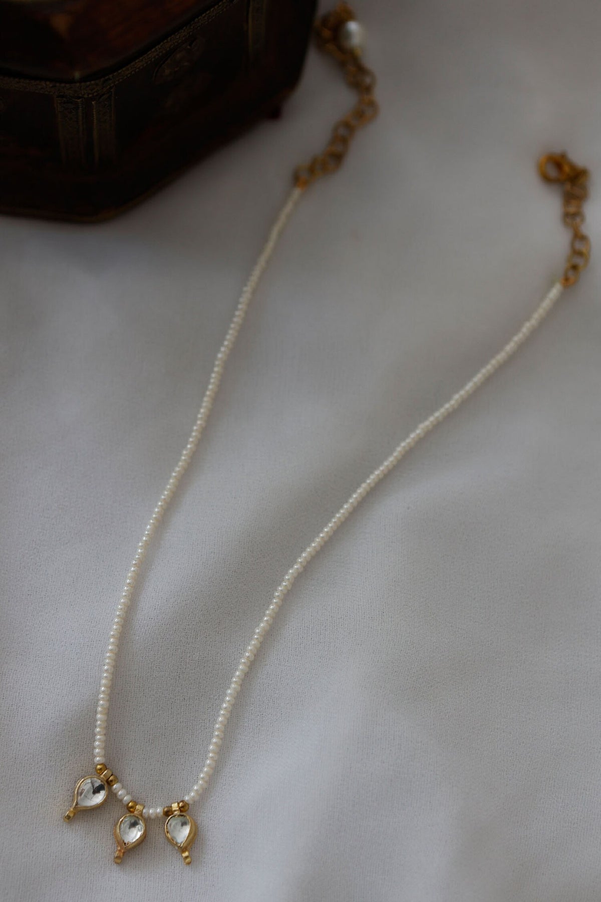 Kundan Embellished Necklace 