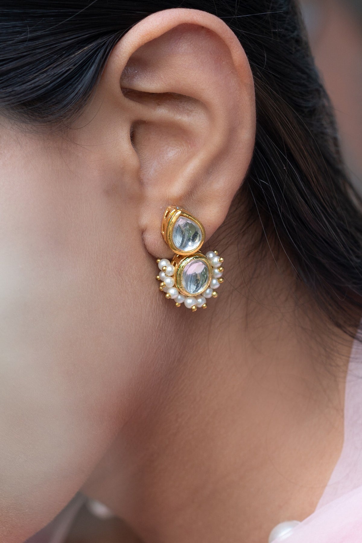 Kundan Embellished Earrings 