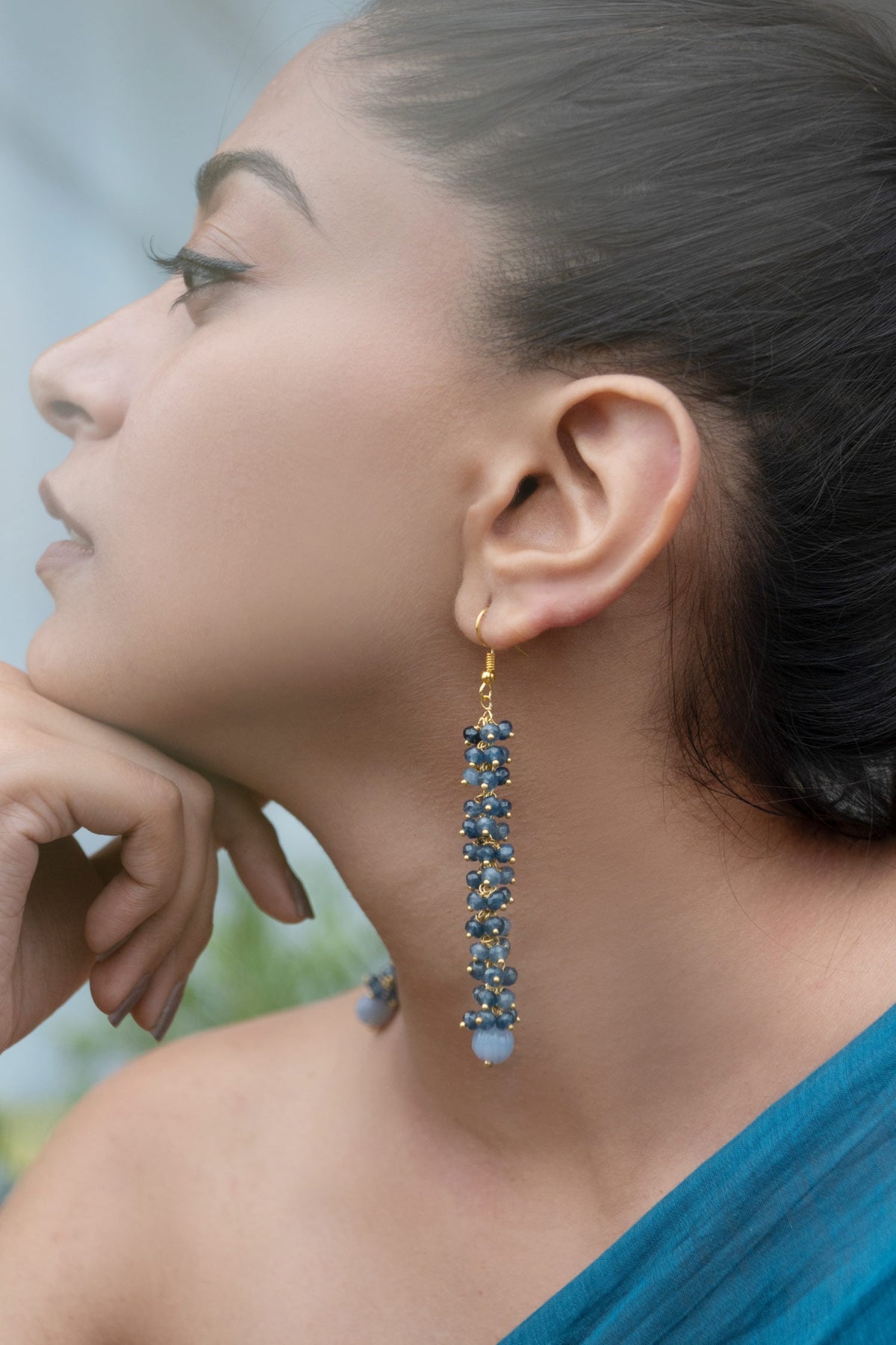 Stone Embellished Danglers 