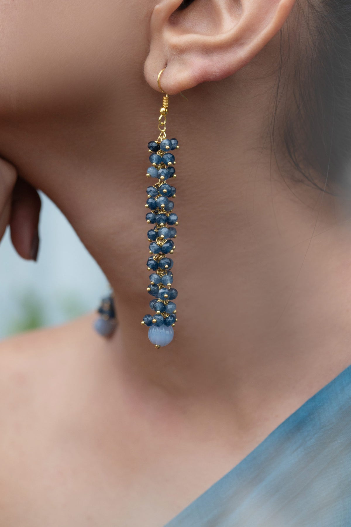Stone Embellished Danglers 