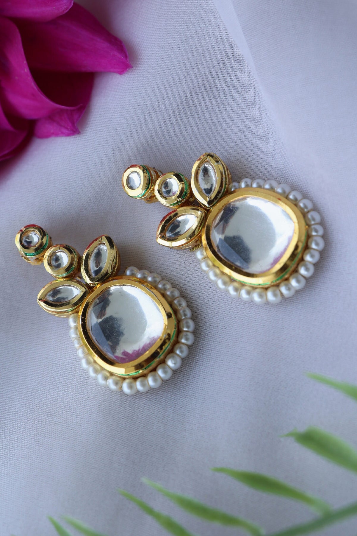 Kundan Earrings 