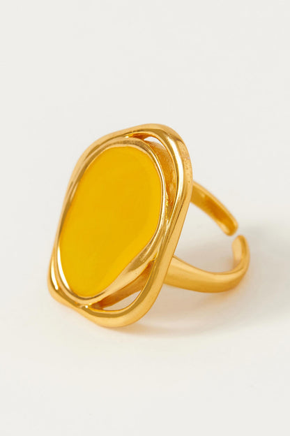 Copacabana Enameled Ring 