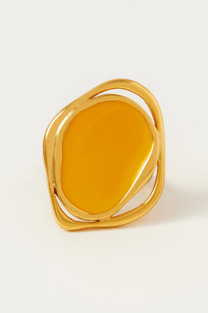 Copacabana Enameled Ring 