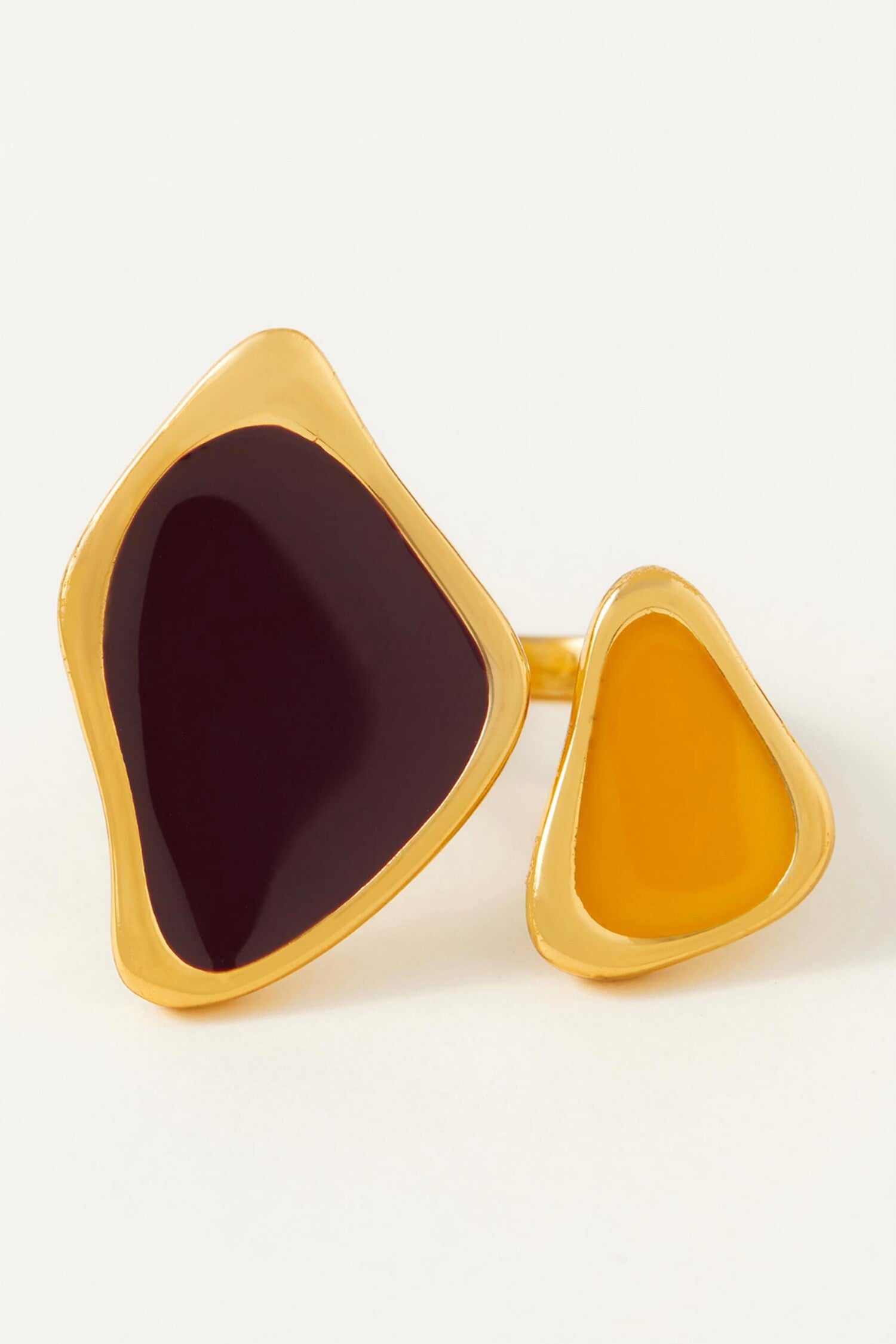Ipanema Enameled Open Ring - Single Pc 