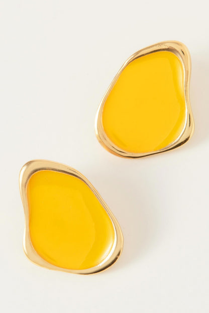 Miami Enamel Stud Earrings 