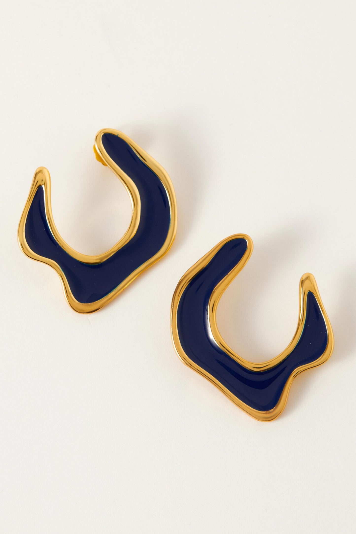 Hawaii Enamelled Earrings 