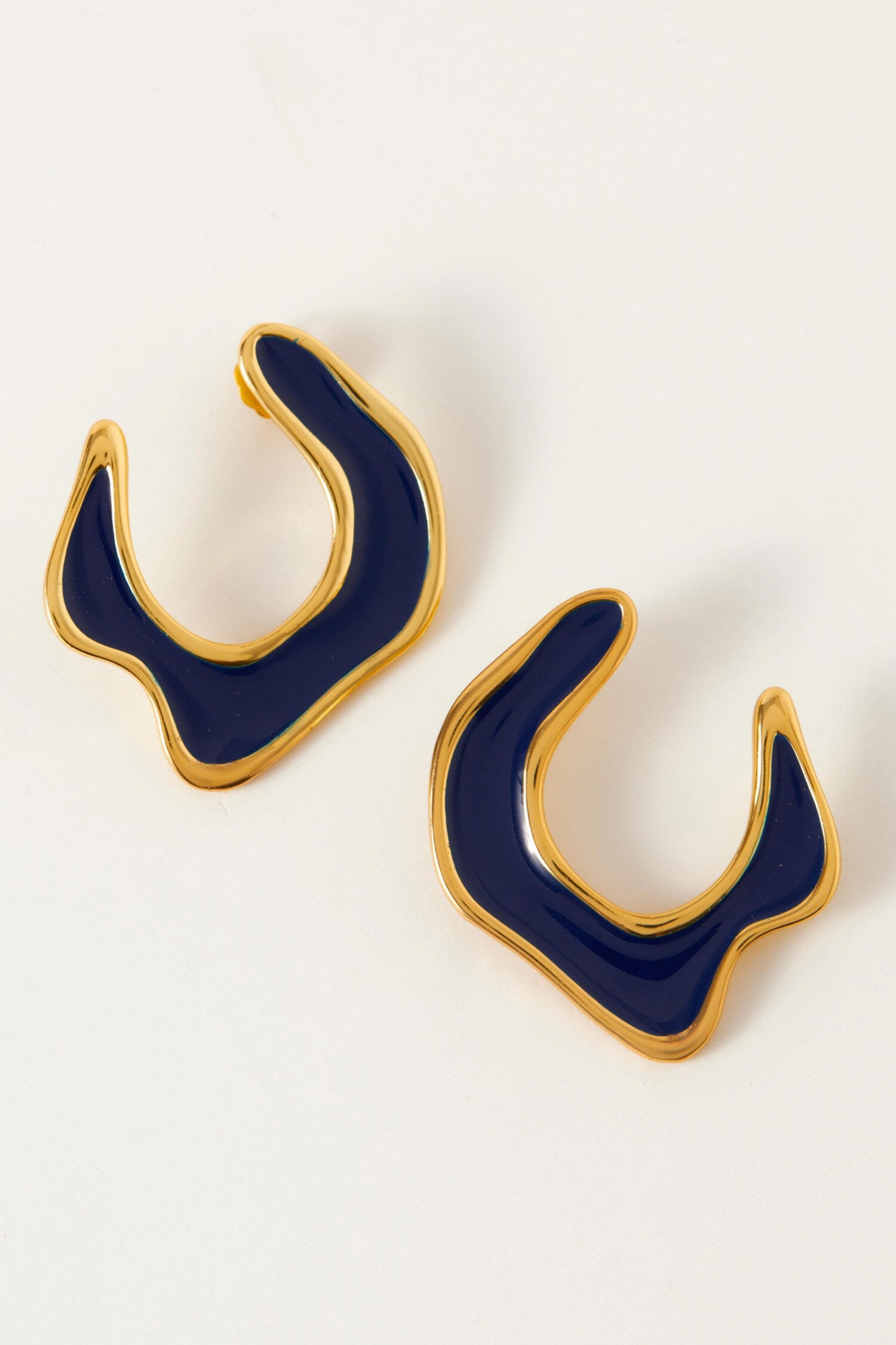 Hawaii Enamelled Earrings 