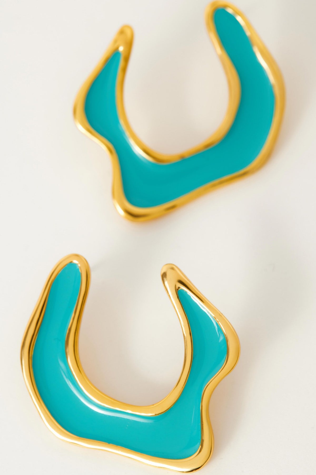 Hawaii Abstract Shaped Earrings 