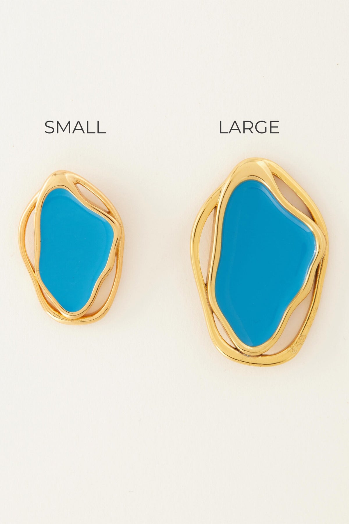 Cancun Pacific Enameled Earrings 