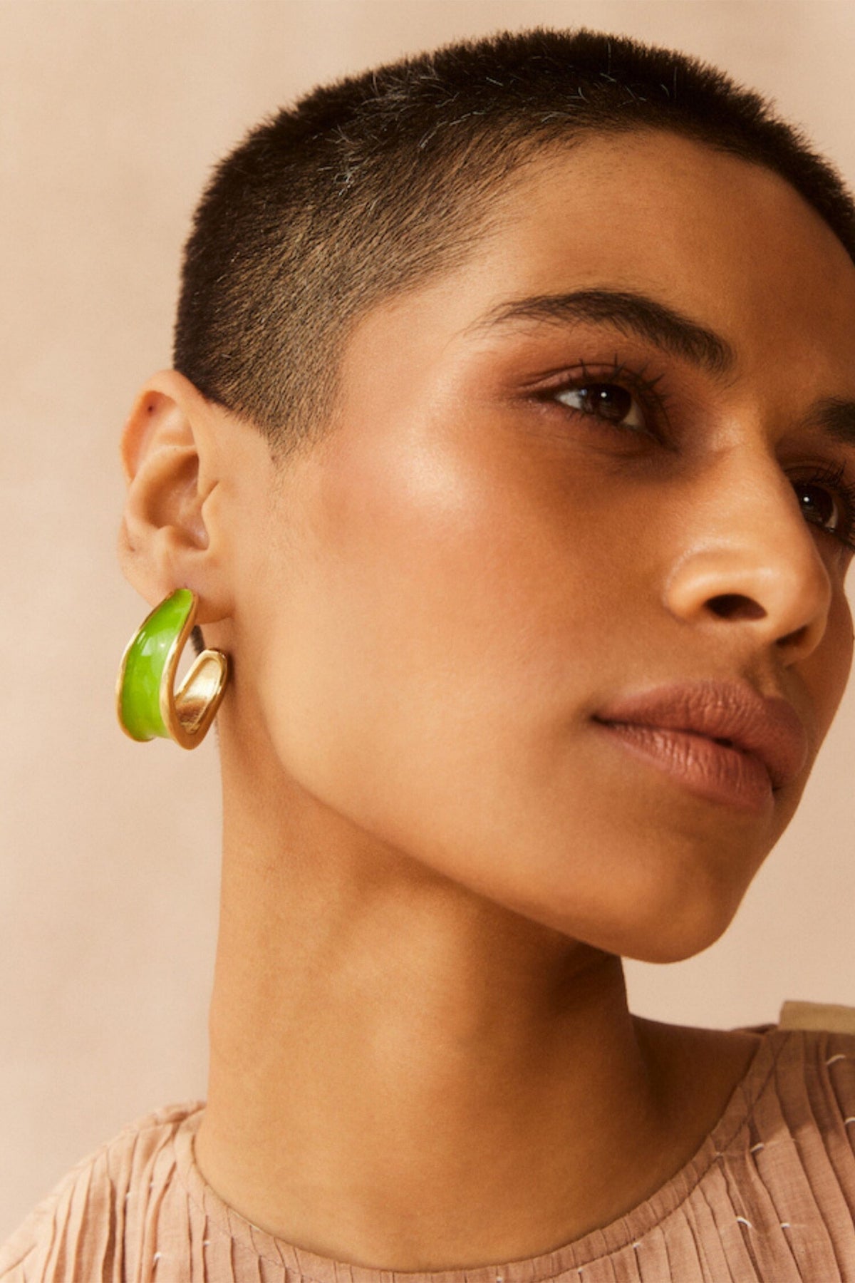 Kandy Semi Hoop Earrings 