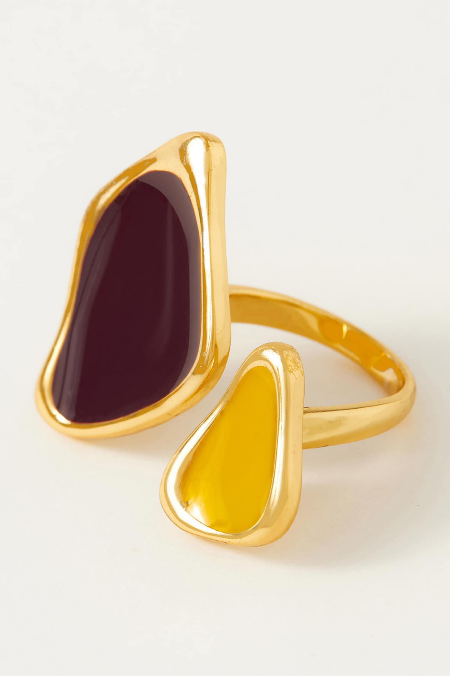 Ipanema Enameled Open Ring - Single Pc 