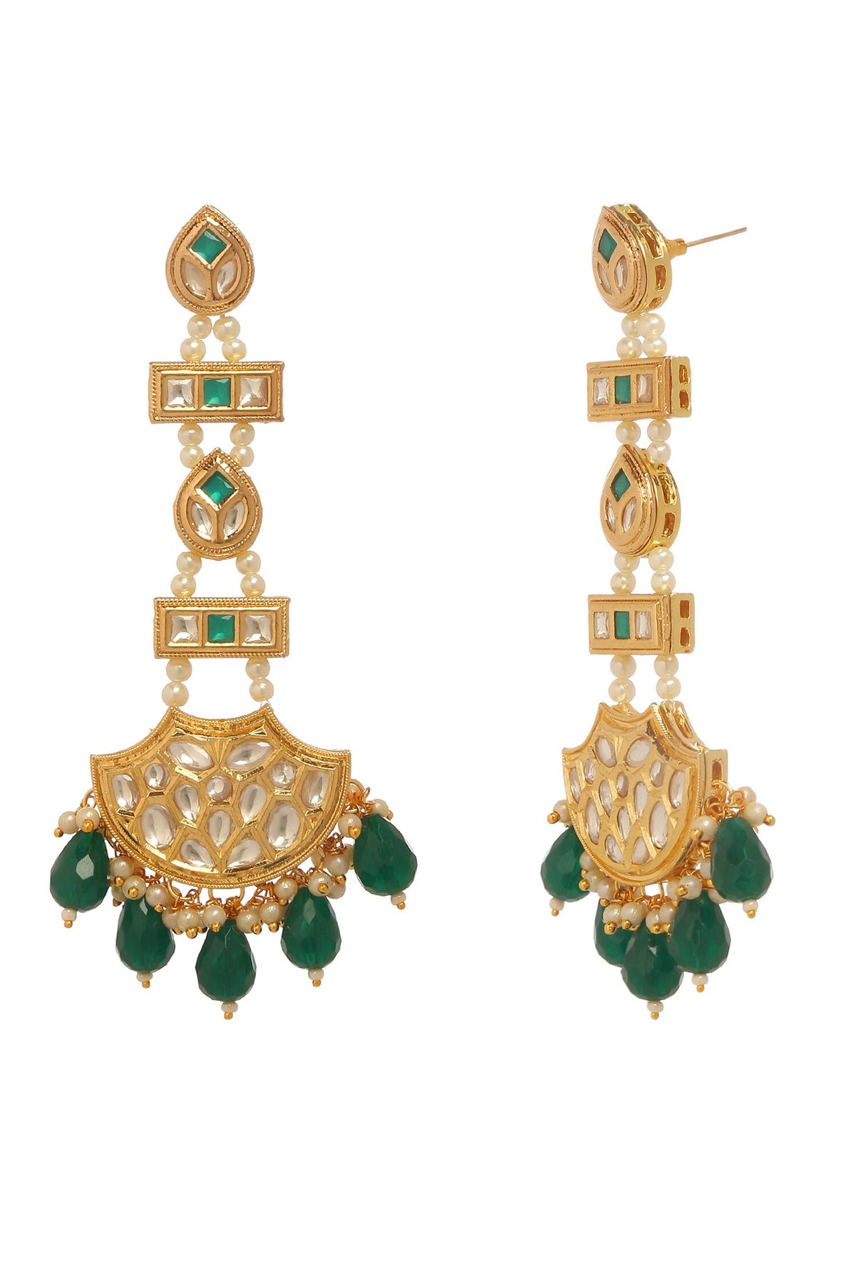 Embellished Long Earrings 