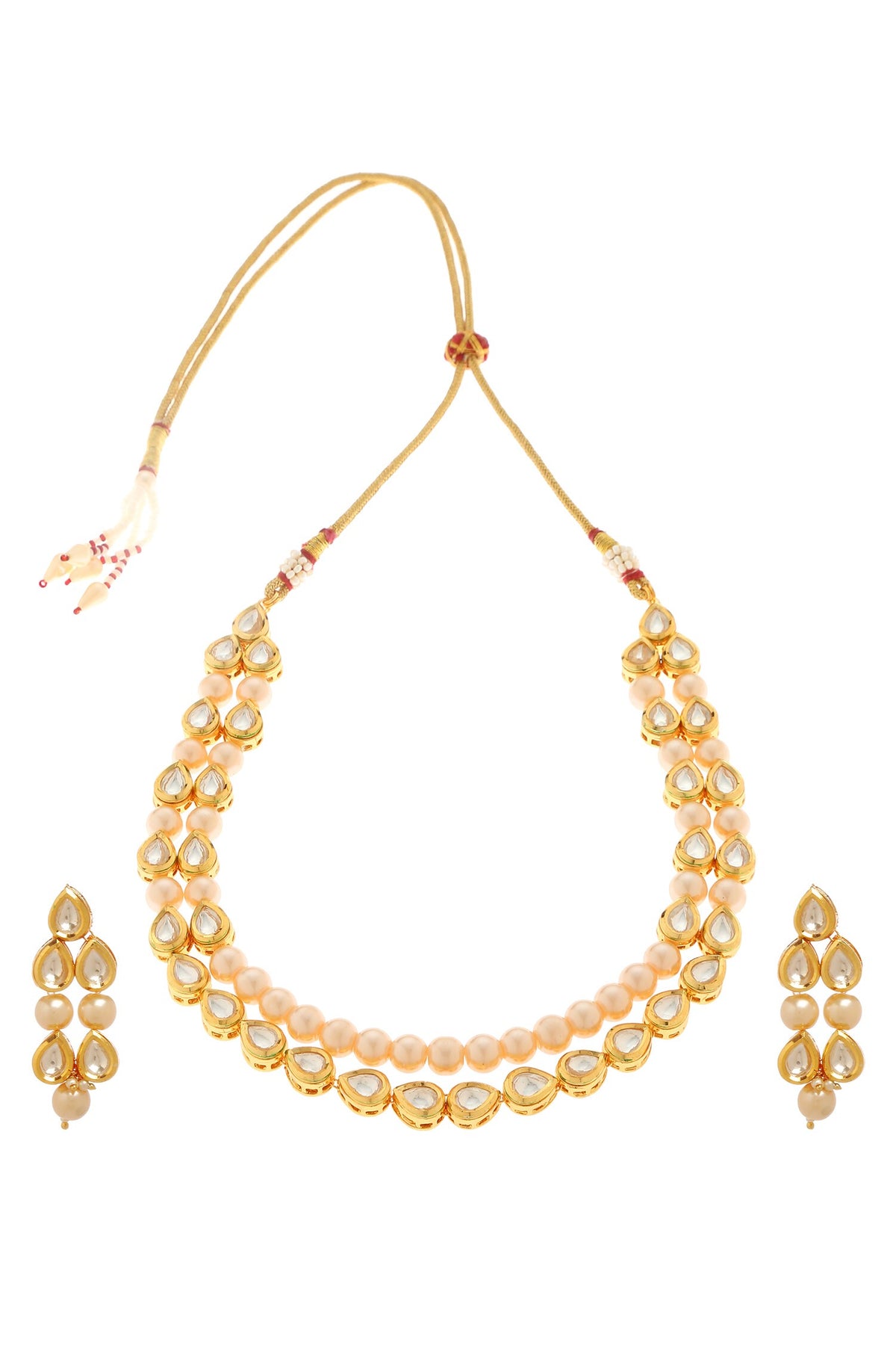 Embellished Layered Necklace Set 