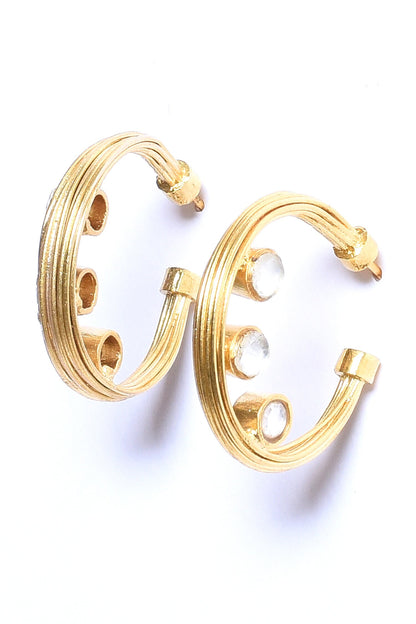 Textured & Embellished Hoops 