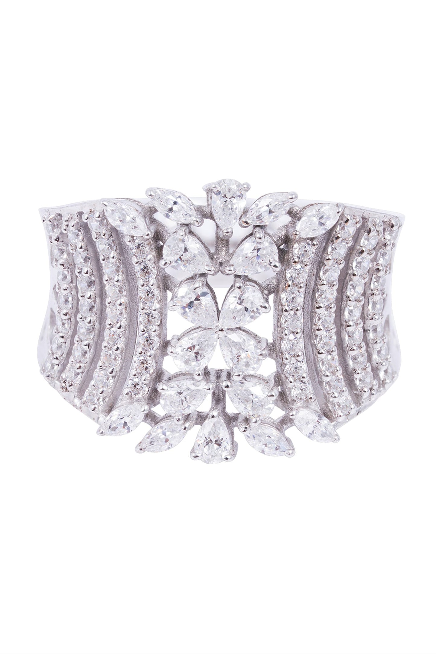 Filigree Marquise Stone Ring 