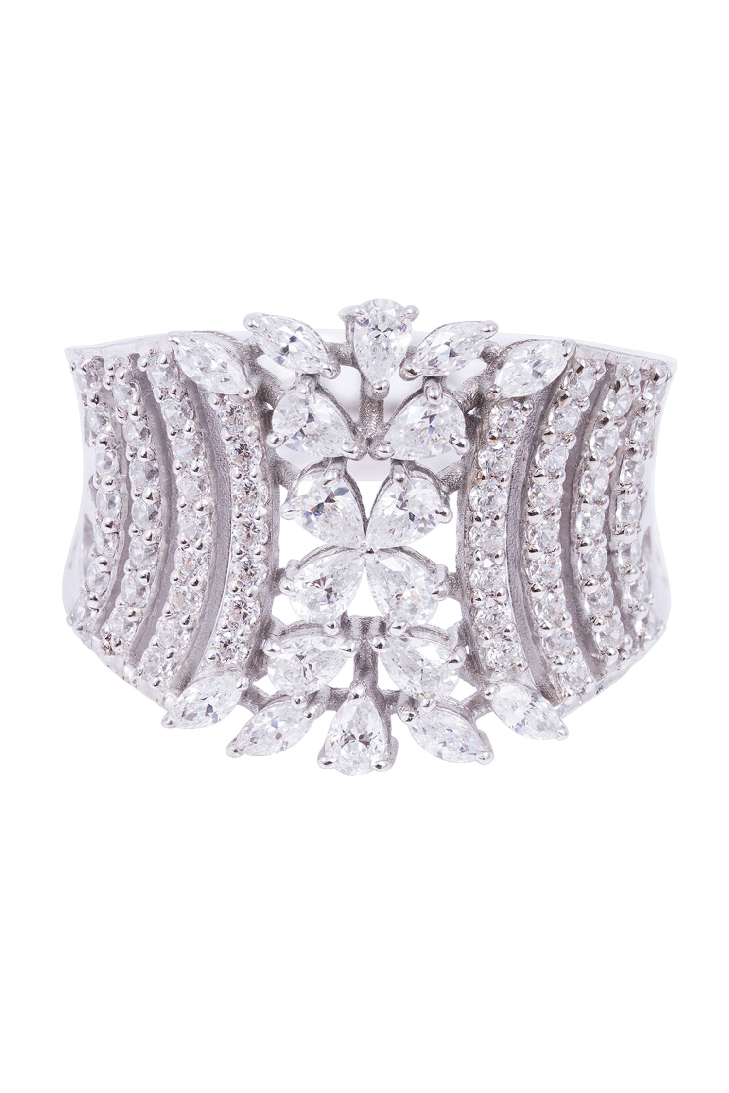 Filigree Marquise Stone Ring 