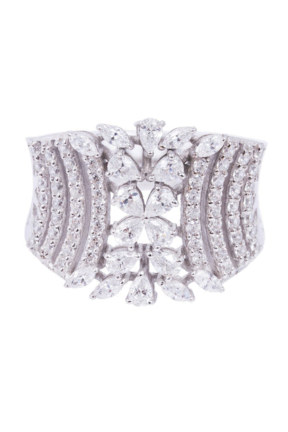 Filigree Marquise Stone Ring 
