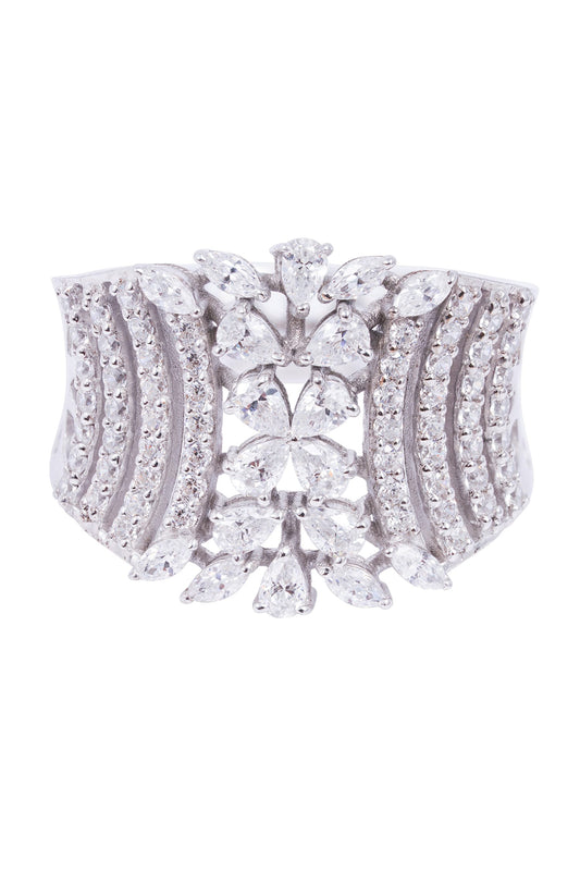 Filigree Marquise Stone Ring 