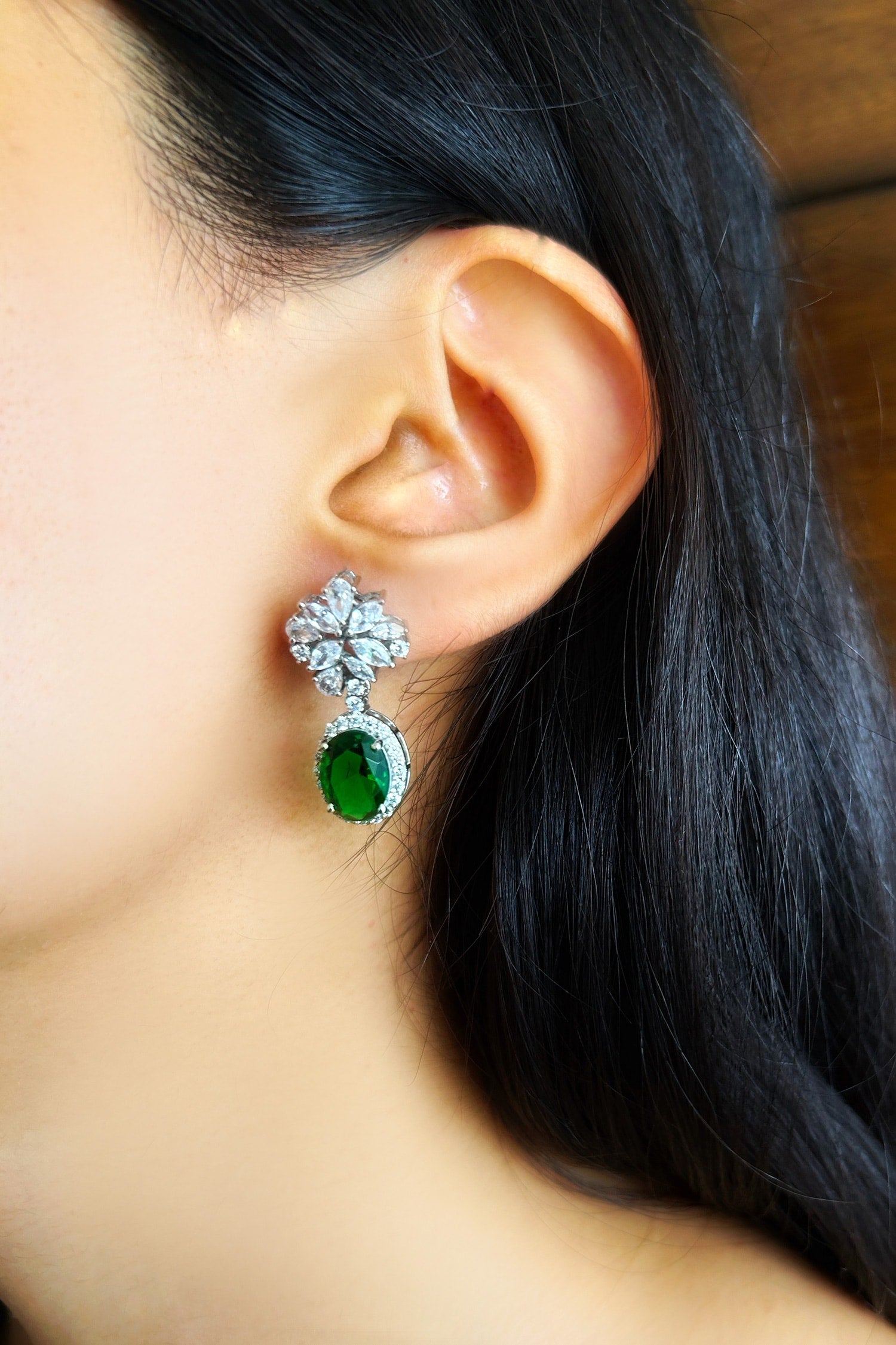 Nature Blossom Drop Earrings 
