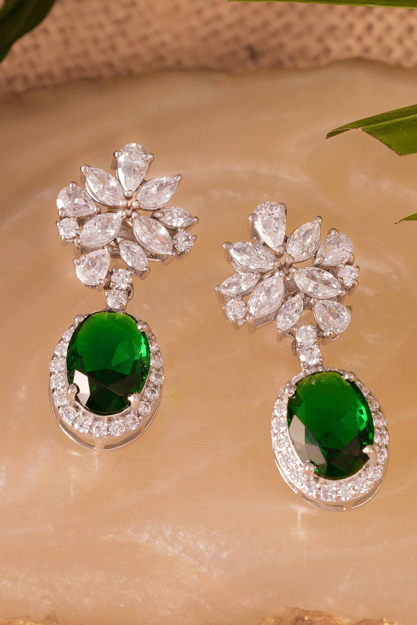 Nature Blossom Drop Earrings 