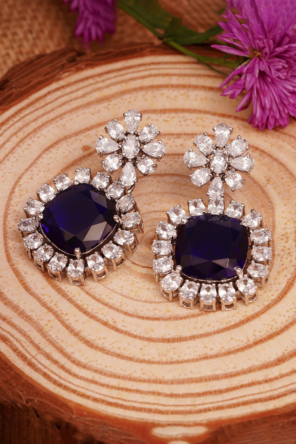 Floweret Drop Earrings 