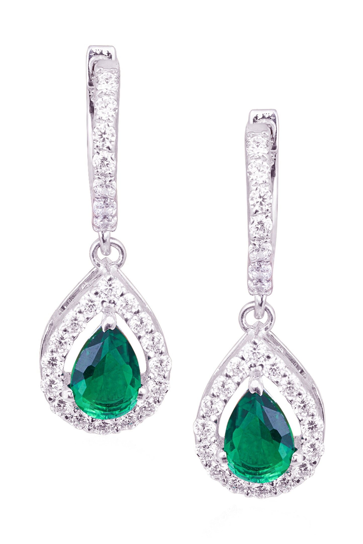 Drizzle Gemstone Drop Earrings 