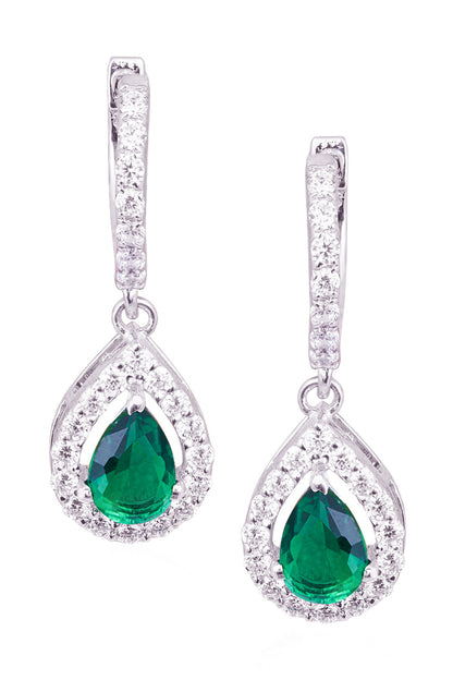 Drizzle Gemstone Drop Earrings 