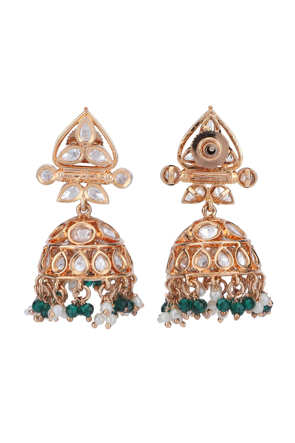 Kundan Embellished Necklace Set 