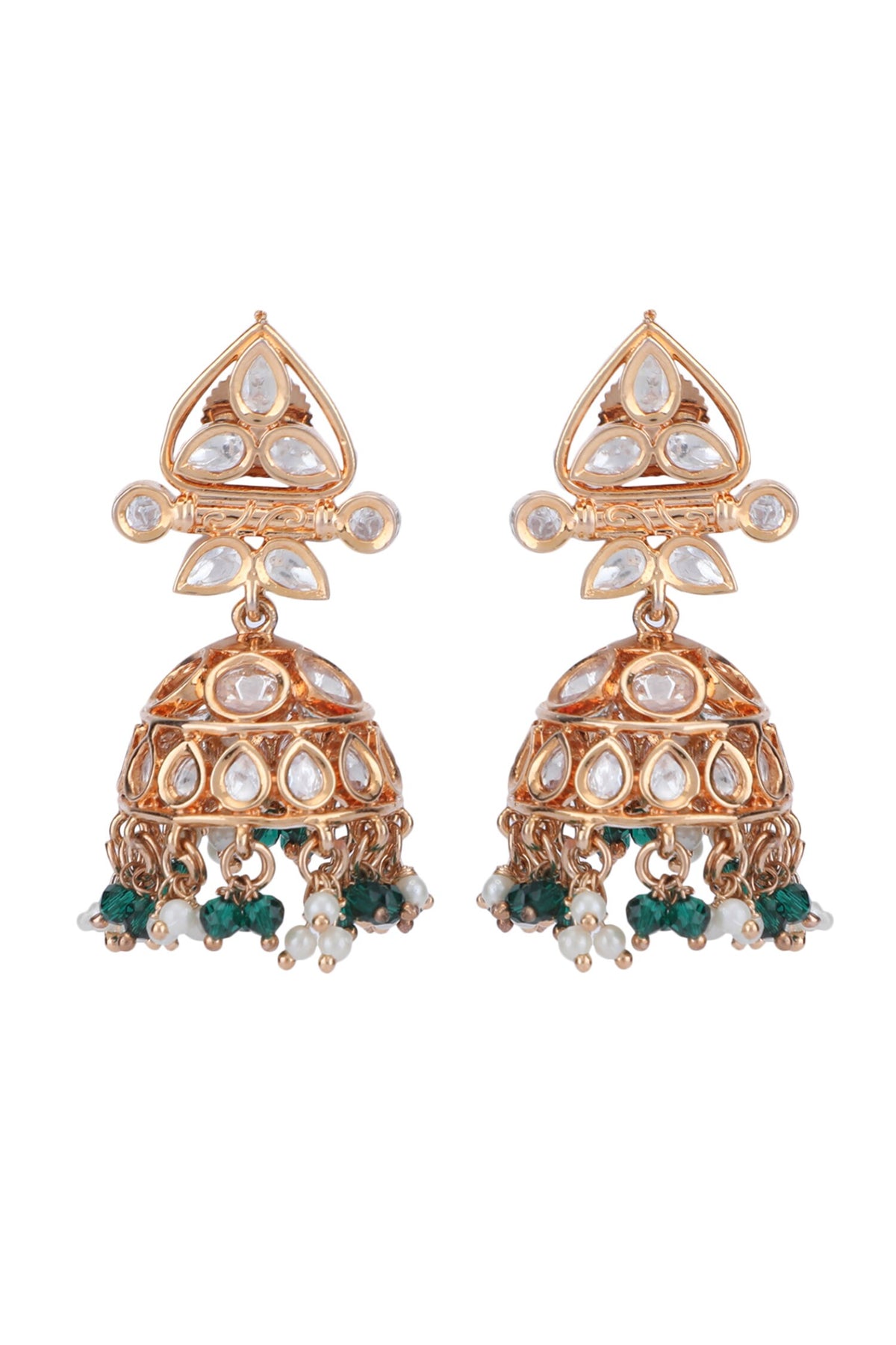 Kundan Embellished Necklace Set 