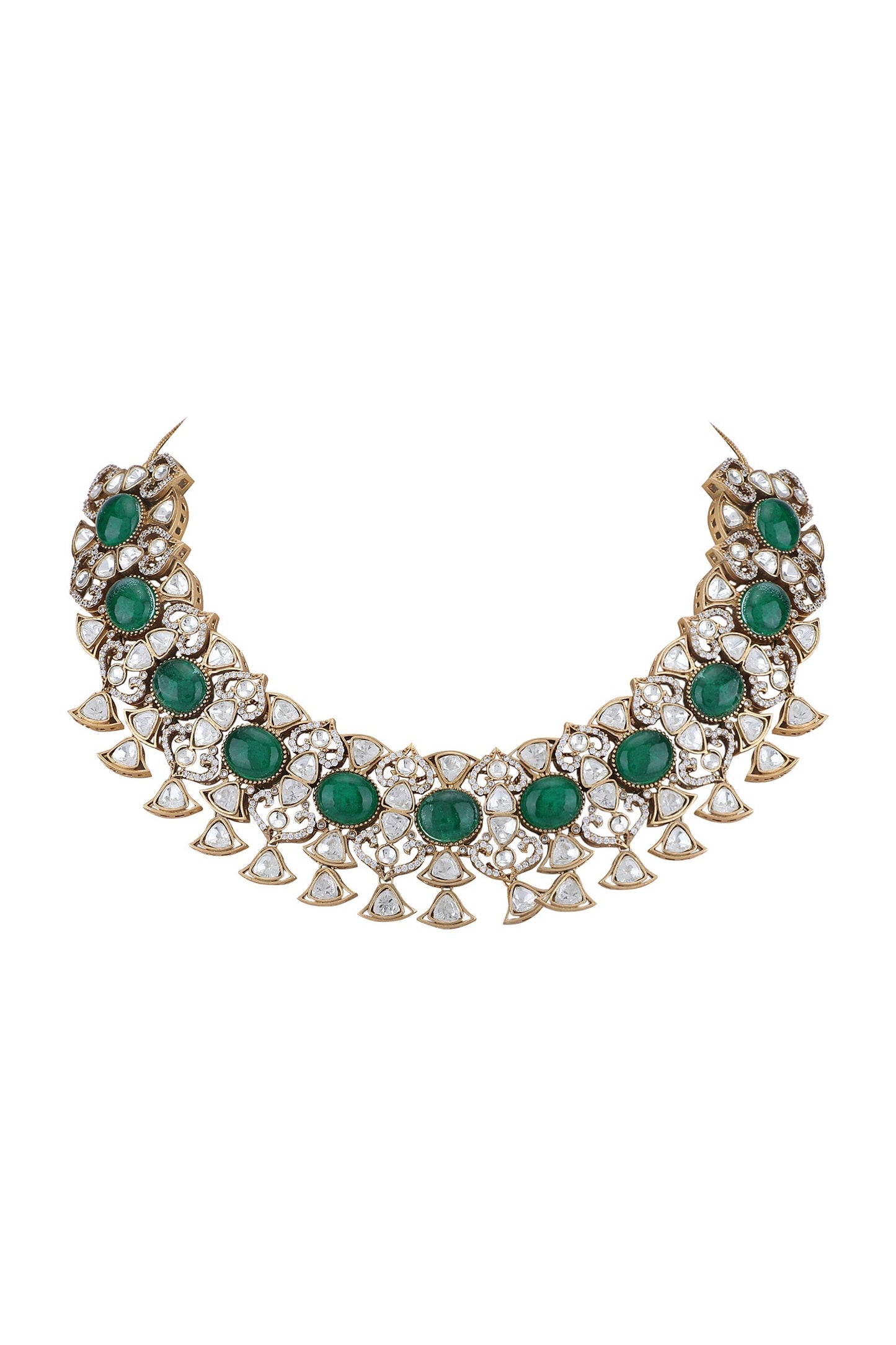 Kundan Studded Necklace Set 