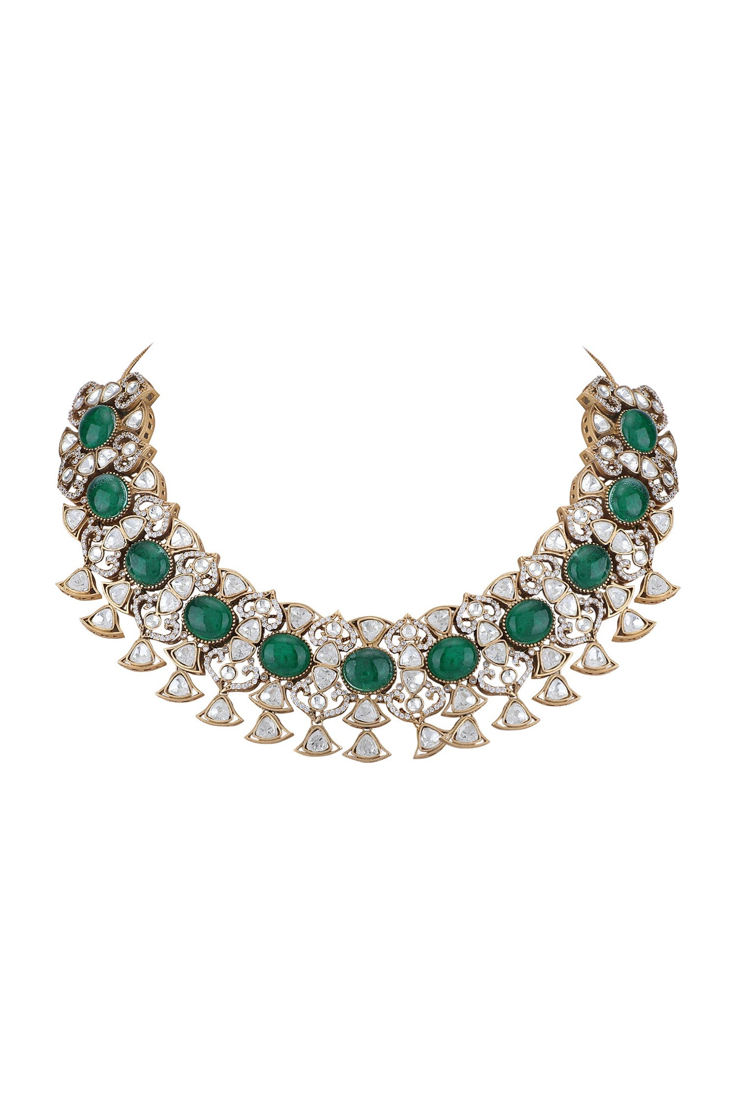 Kundan Studded Necklace Set 