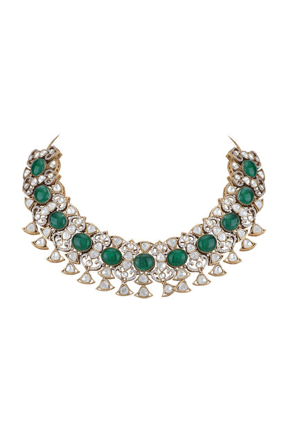 Kundan Studded Necklace Set 