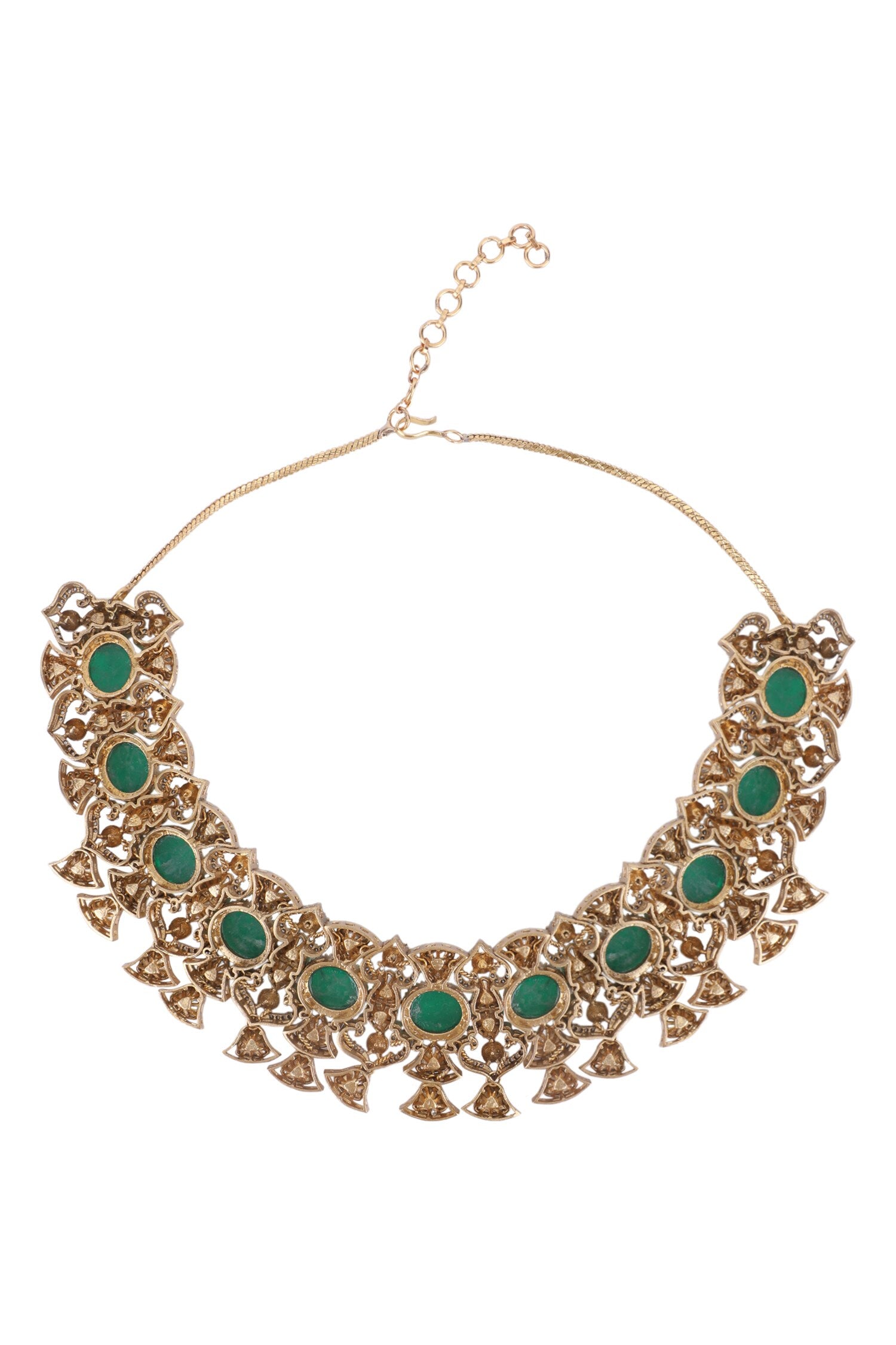 Kundan Studded Necklace Set 