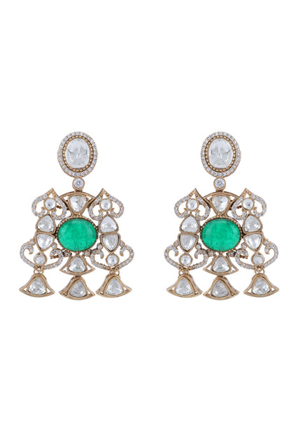 Kundan Studded Necklace Set 
