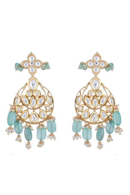 Kundan Studded Layered Necklace Set 