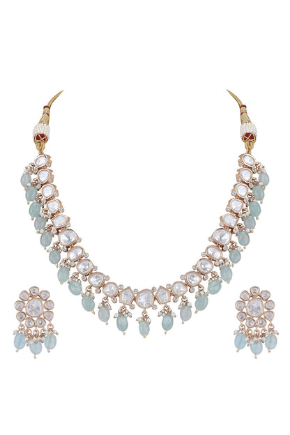 Bead Drops Choker Set 